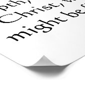 Ephesians 3 Afdrukken Poster (Hoek)