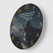 Ephesians 4:2 Christelijk Faith gebed Grote Klok (Hoek)