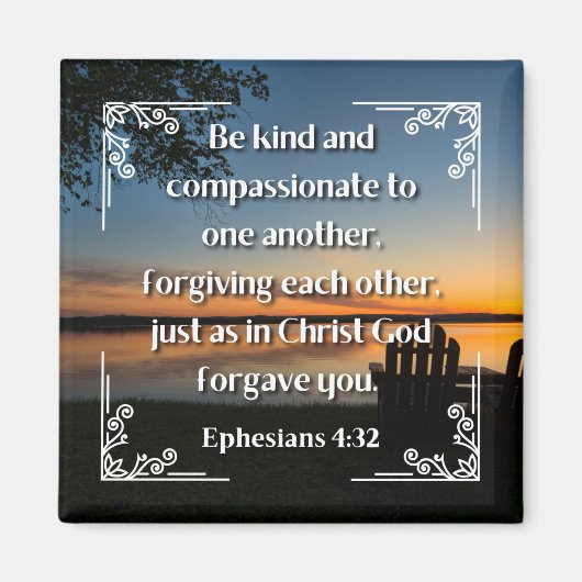 Ephesians 4:32 magneet (Voorkant)