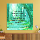 Ephesians 5:1-2 Canvas Print (Insitu (Woonkamer))
