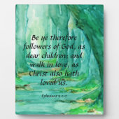 Ephesians 5:1-2 fotoplaat (Voorkant)