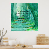 Ephesians 5:1-2  poster (Keuken)