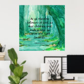 Ephesians 5:1-2  poster (Thuiskantoor)