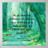 Ephesians 5:1-2  poster (Voorkant)