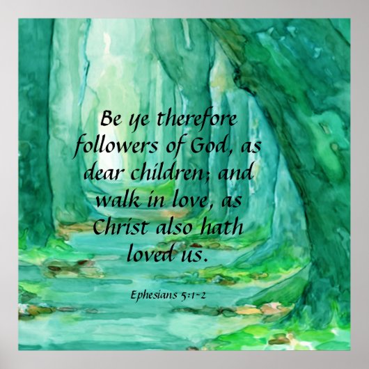 Ephesians 5:1-2  poster (Voorkant)