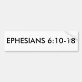 EPHESIANS 6:10-18 BUMPERSTICKER (Voorkant)