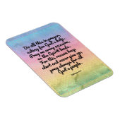 Ephesians 6:18 regenboogbijbel Verse Prayer Magneet (Rechterzijde)