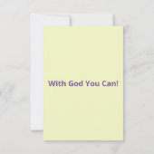 Ephesians 6:4 KJV Bijbelscriptie Pic Greeting Kaart (Achterkant)