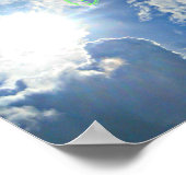 Ephesians Bijbel zet het hele harnas van God op Poster (Hoek)