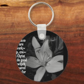 EPHESIËN 2:10 BIBLE SCRIPTURE QUOTE SLEUTELHANGER (Voorkant)