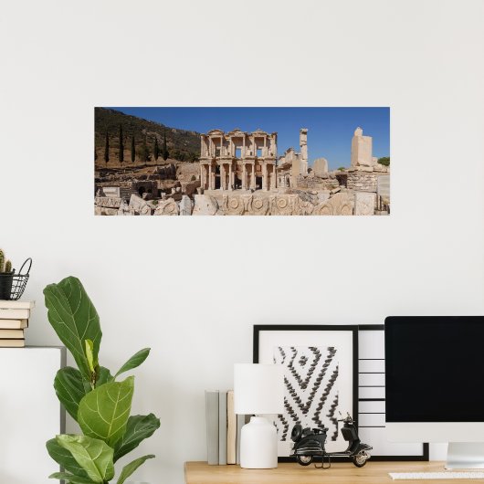 Ephesus Library Poster (Thuiskantoor)