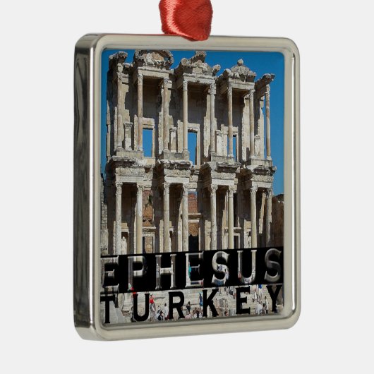 Ephesus Turkey Souvenir Metalen Ornament (Rechts)