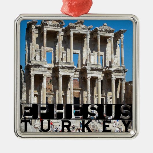 Ephesus Turkey Souvenir Metalen Ornament (Voorkant)