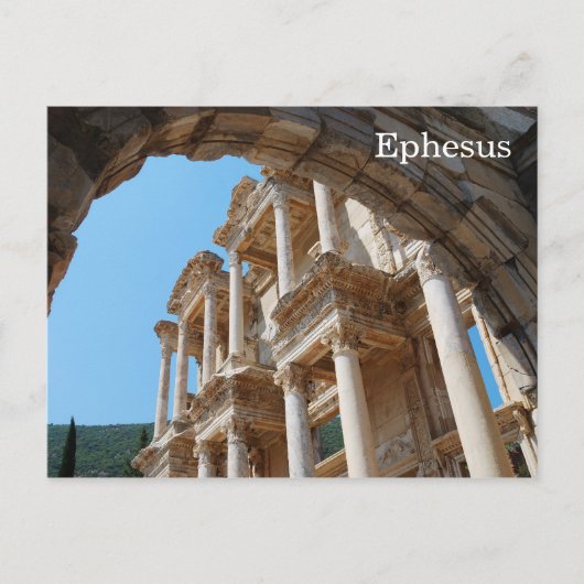 Ephesus, Turkije Briefkaart (Voorkant)