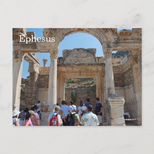 Ephesus, Turkije Briefkaart (Voorkant)