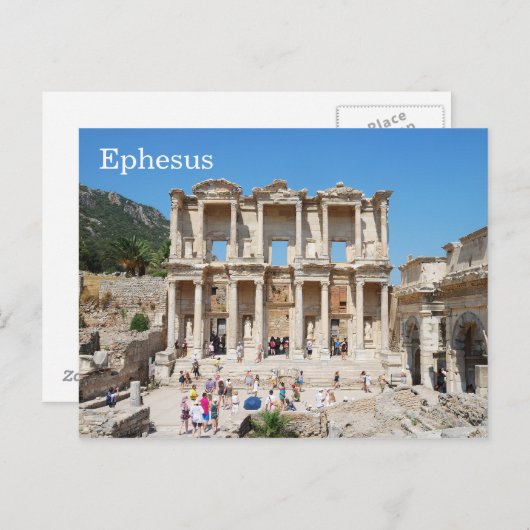 Ephesus, Turkije Briefkaart (Voorkant / Achterkant)