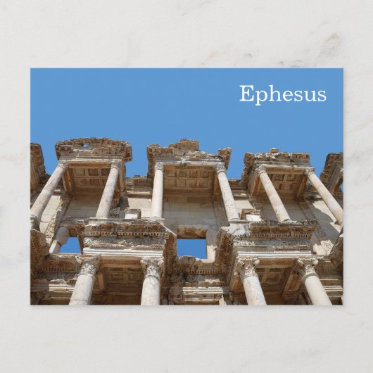 Ephesus, Turkije Briefkaart (Voorkant)
