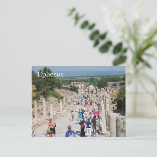 Ephesus, Turkije Briefkaart (Staand voorkant)