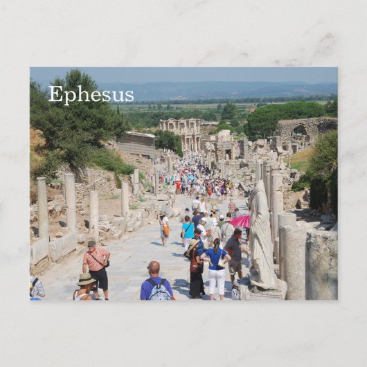 Ephesus, Turkije Briefkaart (Voorkant)