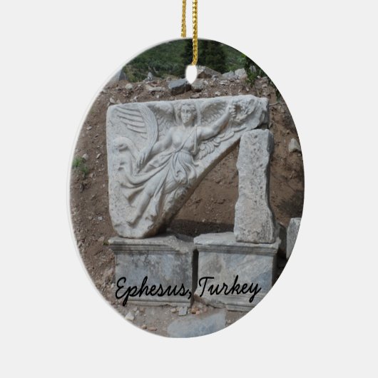 Ephesus, Turkije Keramisch Ornament (Rechts)
