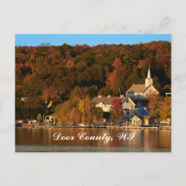 Ephraim, Wisconsin bij Sunset Briefkaart