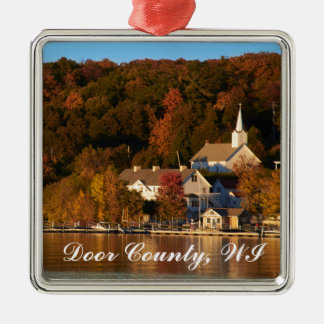 Ephraim, Wisconsin bij Sunset Metalen Ornament