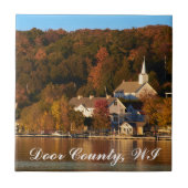 Ephraim, Wisconsin bij Sunset Tegeltje (Voorkant)