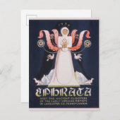  Ephrata Pennsylvania Cloisters Briefkaart (Voorkant / Achterkant)