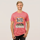 Epi Peas | Literal Wordplay Humor Tri-Blend Shirt (Voorkant volledig)