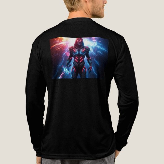 Epic 3D Cinematic T-Shirt Design – Futuristisch &  (Achterkant volledig)