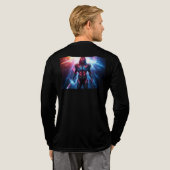 Epic 3D Cinematic T-Shirt Design – Futuristisch &  (Achterkant)