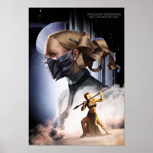 "EPIC 6: The Devil you don't" Svetlana Print (Voorkant)