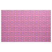Epic 80 Memphis Neon Triangle Patronen Stof (Fat Quarter)