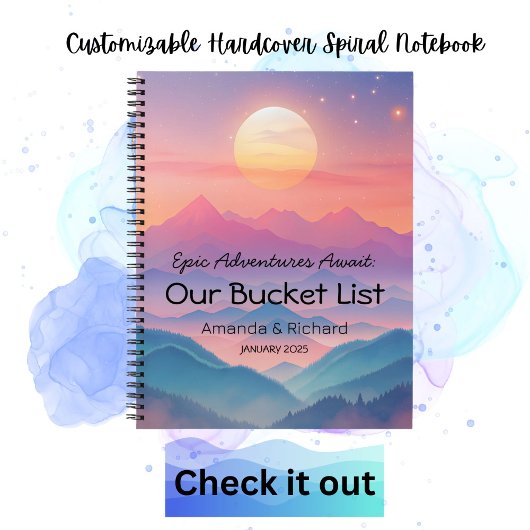 Epic Adventures Bucket List Journal Notitieboek