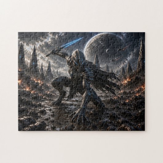 Epic Alien Knight in a Distant Galaxy Legpuzzel (Horizontaal)