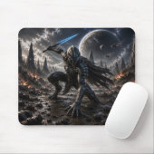 Epic Alien Knight in a Distant Galaxy Muismat (Met muis)