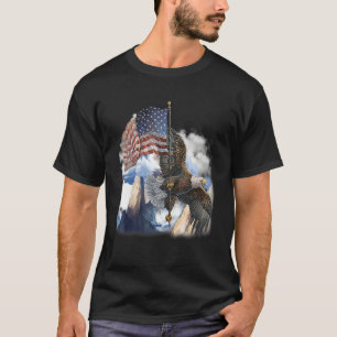 Epic American Eagle Swea 4 juli Verenigde Staten V T-shirt