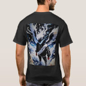 Epic Anime Art: Signature Print T-shirt (Achterkant)