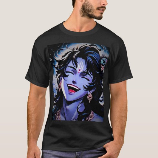 Epic Anime Art: Signature Print T-shirt (Voorkant)