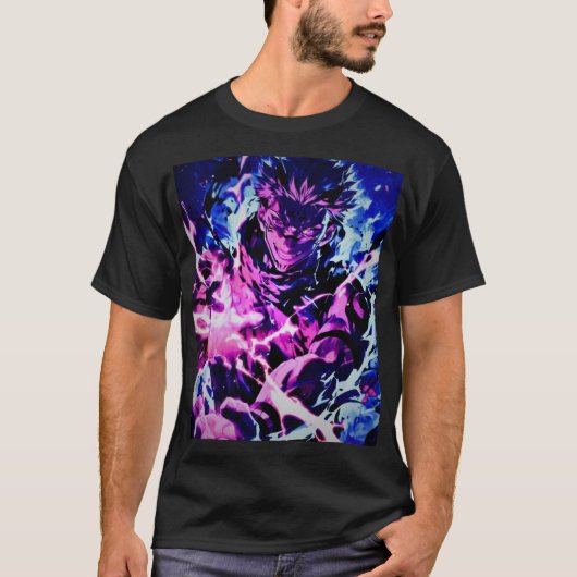"Epic Anime Art: Signature Print T-shirt" T-shirt (Voorkant)