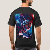 "Epic Anime Art: Signature Print T-shirt" T-shirt (Achterkant)