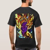 "Epic Anime Art: Signature Print T-shirt" T-shirt (Achterkant)