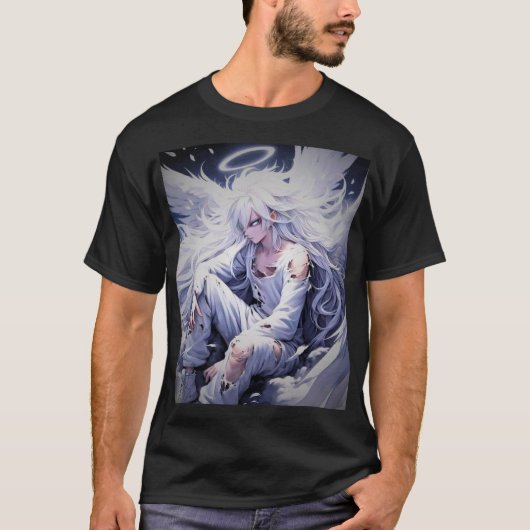 "Epic Anime Art: Signature Print T-shirt" T-shirt (Voorkant)