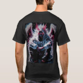 "Epic Anime Art: Signature Print T-shirt" T-shirt (Achterkant)