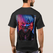 "Epic Anime Art: Signature Print T-shirt" T-shirt (Achterkant)