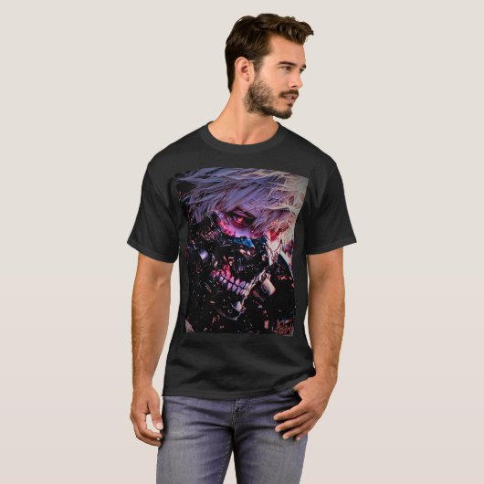 "Epic Anime Art: Signature Print T-shirt" T-shirt (Voorkant volledig)