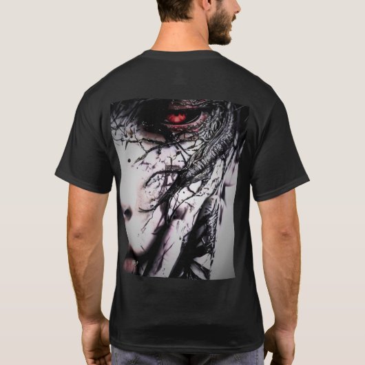 "Epic Anime Art: Signature Print T-shirt" T-shirt (Achterkant)