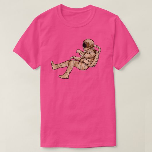 Epic Astronaut in de ruimte T-shirt (Design voorkant)