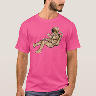 Epic Astronaut in de ruimte T-shirt
