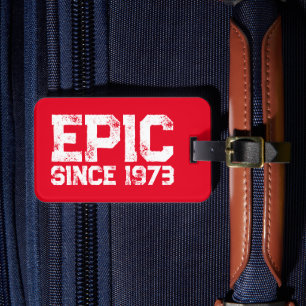 EPIC-bagagelabel voor tassen en koffers Bagagelabel